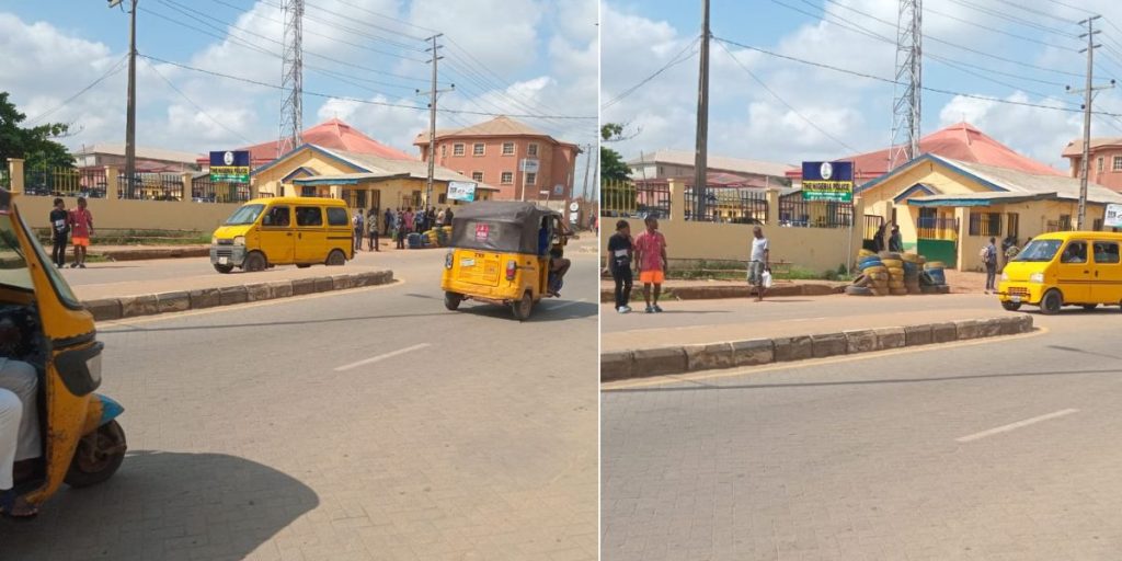Hoodlums attack police station in Lagos - 1
