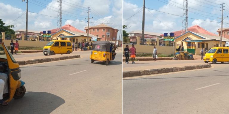 Hoodlums attack police station in Lagos - 1