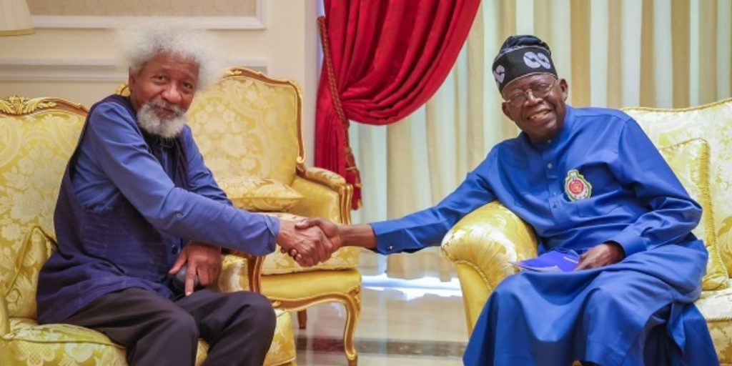 Soyinka and Tinubu - 1