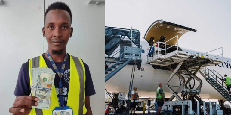 Kano airport cleaner returns $10000 - 1