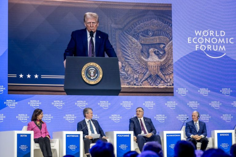 SWITZERLAND-DAVOS-SUMMIT-US-TRUMP