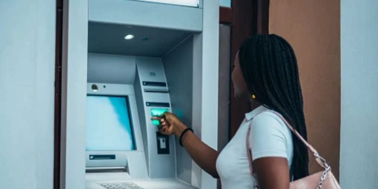 An ATM user - 1