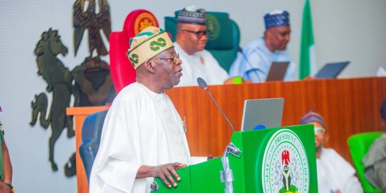 President Tinubu at national assembly - 1
