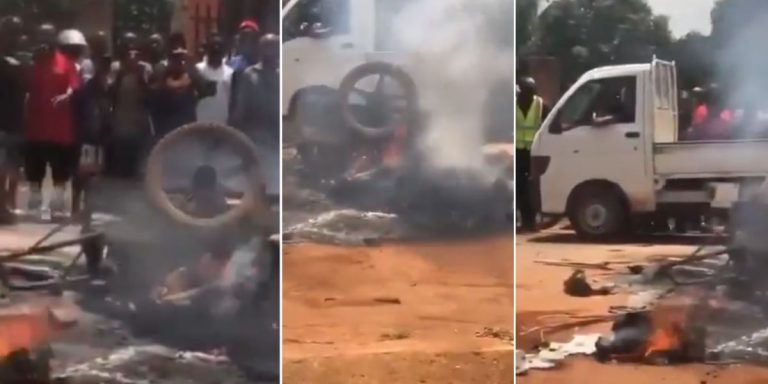 Mob burnt to hausa travellers to death - 1