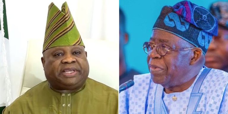 Adeleke and Tinubu - 1