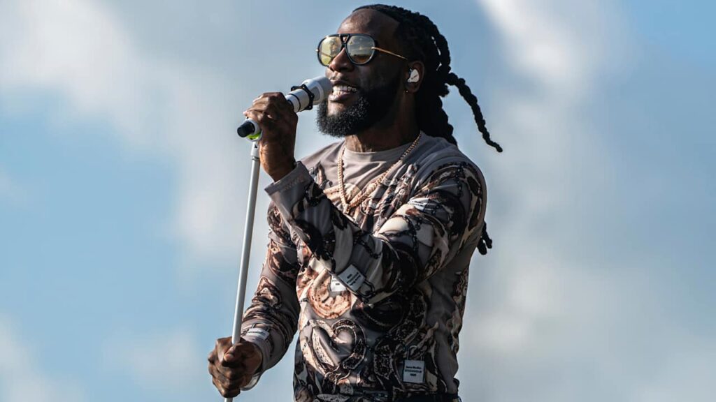 Burna Boy, who will headline the halftime show at the NFL Paris game in October 2026
