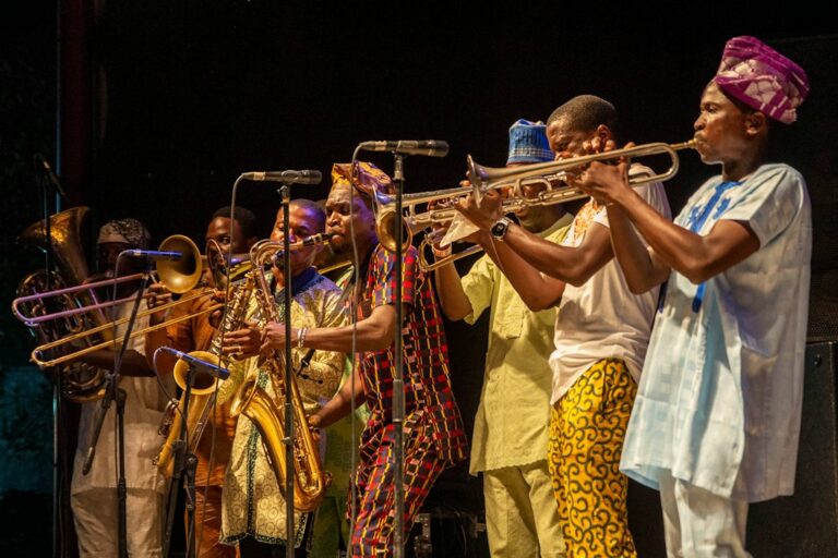 Band performing at a Lagos concert, illustrating Nigeria’s creative industries ahead of CANEX WKND 2026