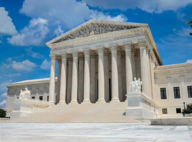 United States Supreme Court building in Washington, DC