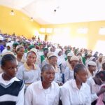 Participants at the AI for Her showcase at Model Secondary School, Maitama, Abuja