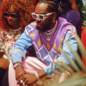 Adekunle Gold during a Pretty Girl video shoot in January 2019; archive photograph.
