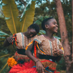 African Heritage Festival London artwork featuring D. O. Fágúnwà and African cultural performers