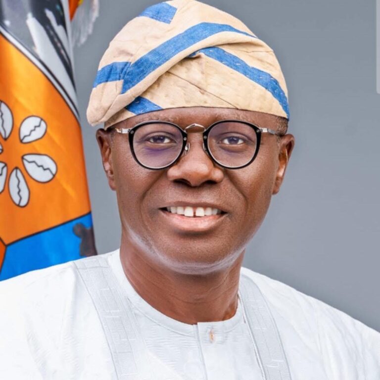 Lagos Governor Babajide Sanwo-Olu in his official portrait, 28 May 2023