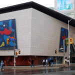 Archive exterior view of the Bata Shoe Museum in Toronto, photographed in June 2008.
