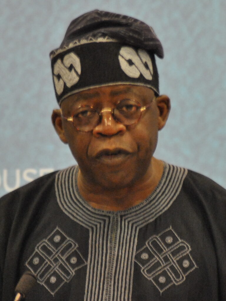 Bola Tinubu speaking at Chatham House in July 2011