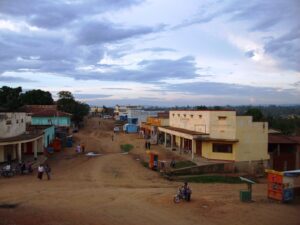 Bunia city centre in DR Congo; archive photograph uploaded in May 2010, not the Tumaini trial or its participants.