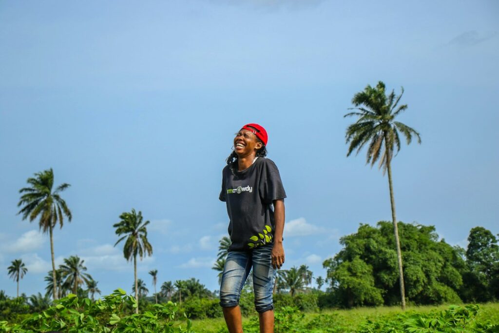 Nigerian cassava farmer in Akwa Ibom as government plans a national digital farmers register