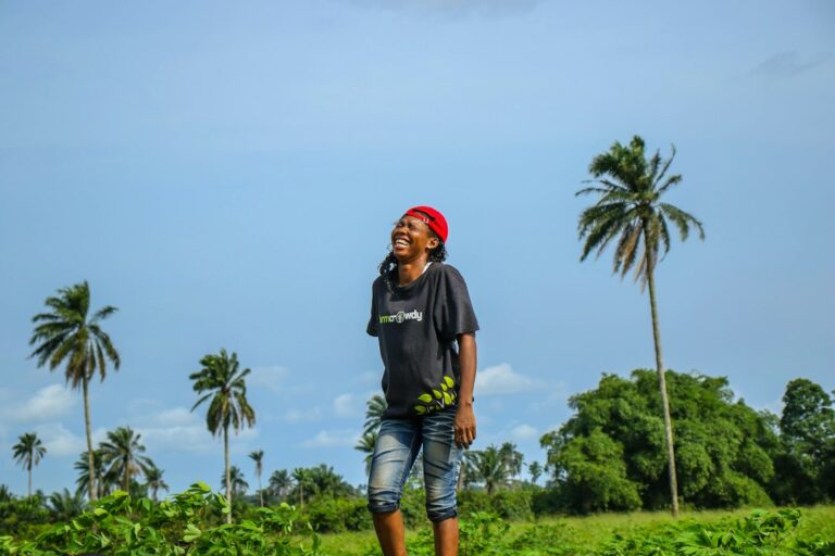 Nigerian cassava farmer in Akwa Ibom as government plans a national digital farmers register