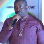 Don Jazzy in a Wazobia Max TV video from October 2018