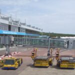 Entebbe International Airport in September 2009; archive location photograph, not October 2026 Ebola screening or quarantine facilities.
