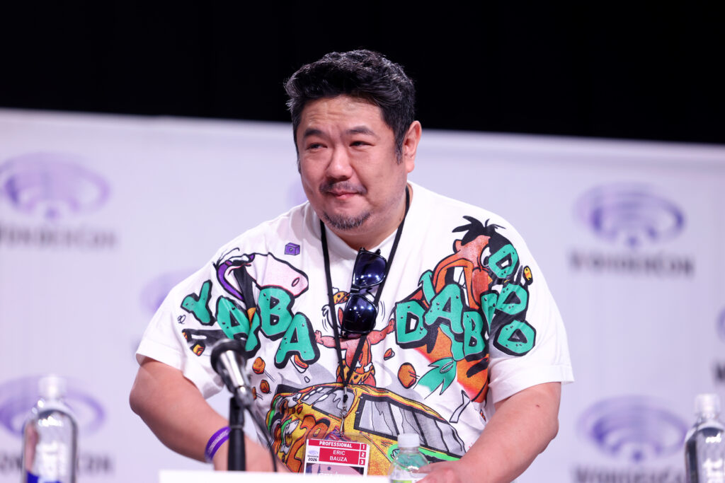 Eric Bauza speaking at WonderCon in Anaheim on 29 March 2026