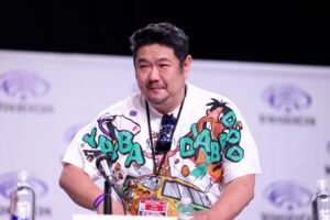 Eric Bauza speaking at WonderCon in Anaheim on 29 March 2026