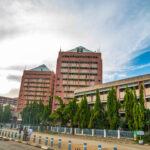 Federal Secretariat complex in Abuja, photographed in October 2018; archive illustration, not the October 2026 labour meeting.
