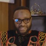 Femi Adebayo in a promotional image for the Jagun Jagun 2 cast announcement