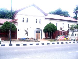Freedom Park on Lagos Island, photographed on 26 August 2022; archive venue photograph, not the Ìjàpá In Èkó! production.