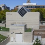 Archive exterior photograph of the Haggerty Museum of Art in Milwaukee, taken on 28 September 2012.