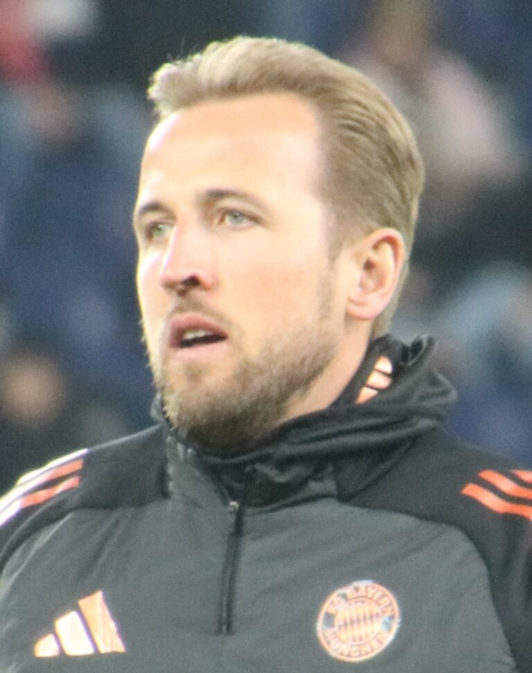 Harry Kane during Bayern Munich’s friendly at Salzburg in January 2025