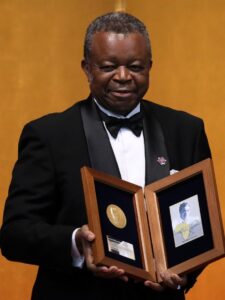 Jean-Jacques Muyembe-Tamfum photographed in Japan in August 2019