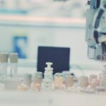 Automated medical laboratory equipment analysing blood samples for disease surveillance