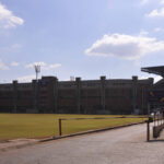 Archive exterior photograph of Loftus Versfeld stadium in Pretoria, 6 July 2010; not the October 2026 Wiliete match