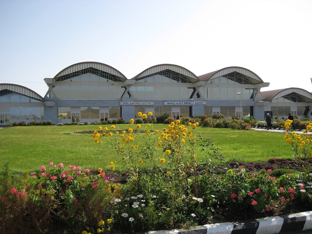 File photograph of Mekelle Airport in Ethiopia's Tigray region