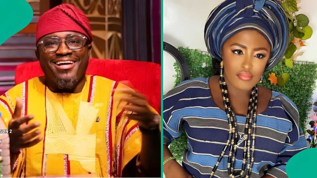 Morenike Adedoyin during her record ₦1 million win on the Yoruba-language game show Masoyinbo