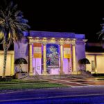 Archive exterior view of the Museum of Fine Arts in St. Petersburg, Florida, photographed on 25 August 2021.