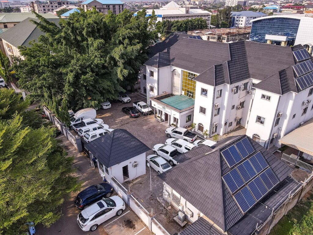 NCDC headquarters in Abuja photographed on 25 May 2021; archive institutional image, not the October 2026 briefing.