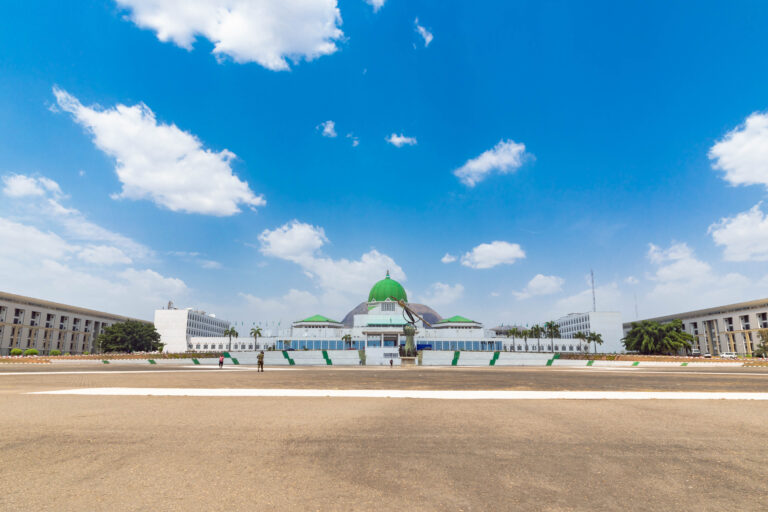 Nigeria's National Assembly Complex in Abuja, where the state police constitutional amendment was passed