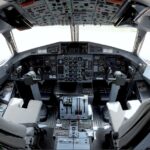 Cockpit of a Nigerian Air Force ATR-42-500MP aircraft