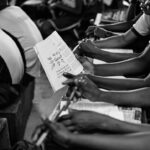Nigerian secondary school students during a classroom learning activity in Port Harcourt