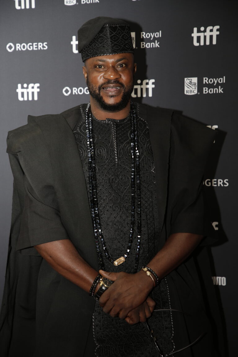 Odunlade Adekola at the Toronto International Film Festival in September 2026; archive portrait, not a Warlord film still.