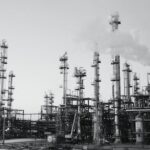 An industrial oil refinery complex, illustrating the Dangote Refinery IPO story
