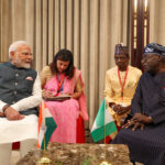 President Bola Tinubu meeting Narendra Modi in Abuja on 17 November 2024; archive photograph.