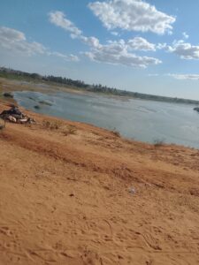 River Galana at Shakahola, Kenya, photographed in August 2026; location photograph, not the court hearing