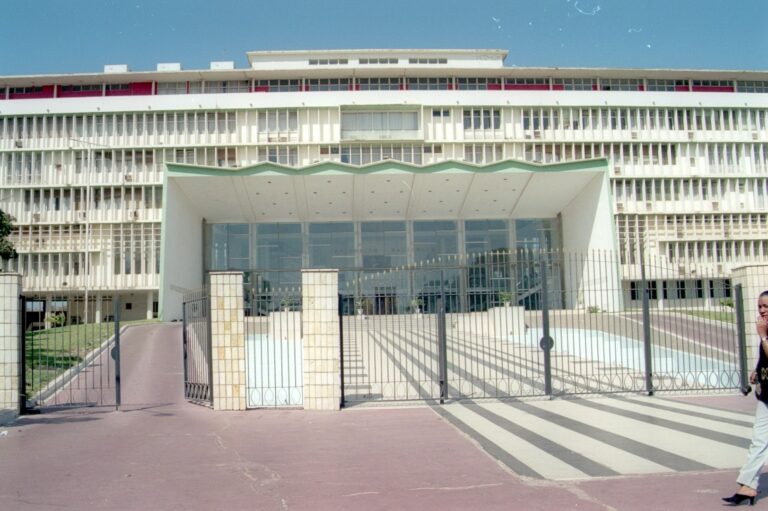 Senegal National Assembly building in Dakar, archive photograph uploaded in January 2005.