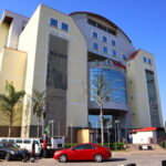 Silverbird Galleria cinema building in Abuja, photographed on 19 November 2021. Archive location image.
