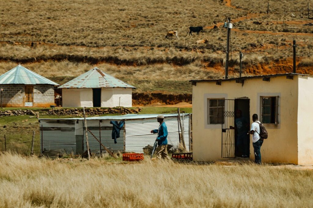 Solar panels in an African landscape, illustrating Nigeria’s rural electrification programme