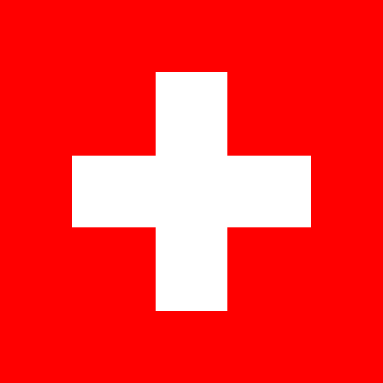 Swiss national flag, illustrative country image for the medical evacuation to Switzerland
