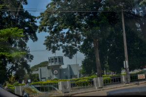 University of Ibadan entrance gate in an archival photograph by Eukoha
