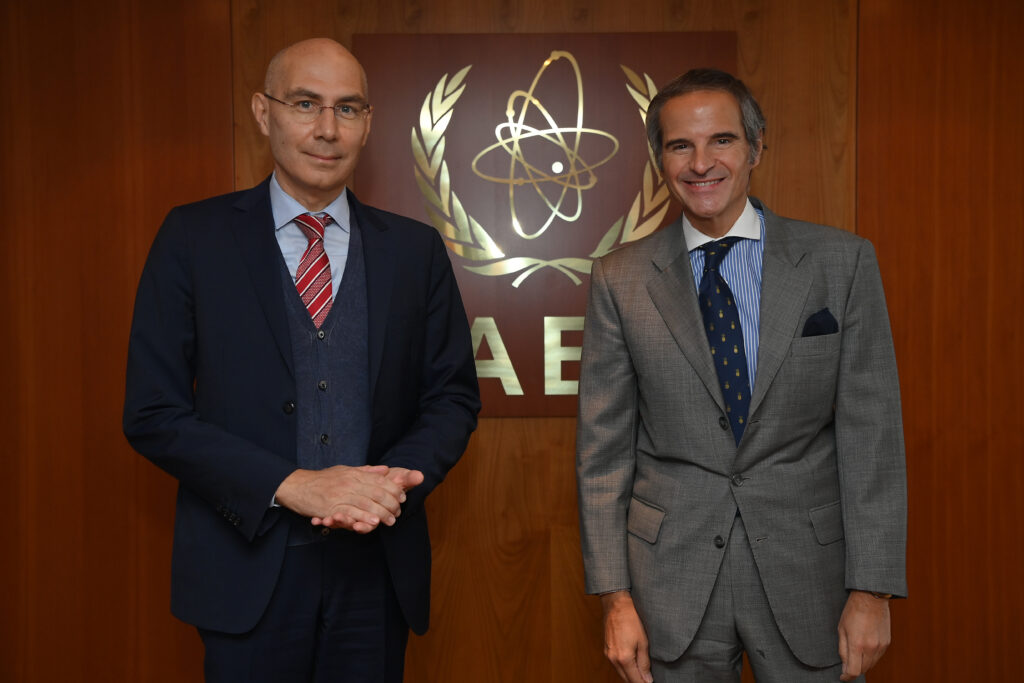 Archival photograph of Volker Türk in Vienna on 15 October 2021